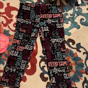 Pajama pants. Also in a non smoking home